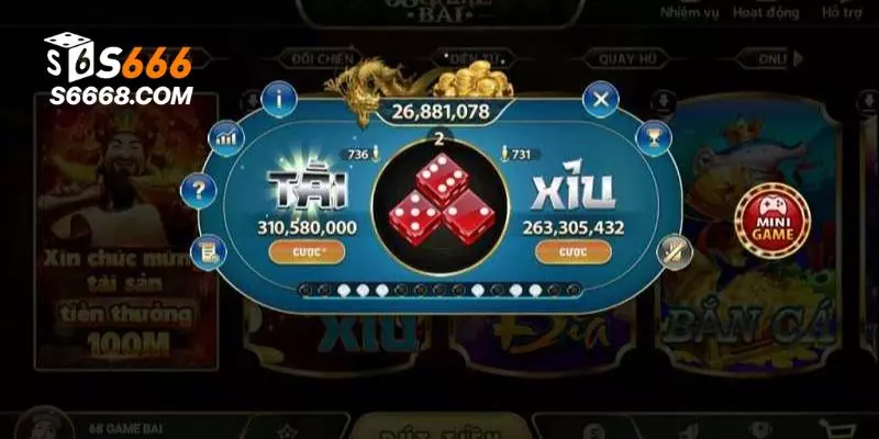 Hướng dẫn bet thủ cách tham gia vào sảnh game tài xỉu S666