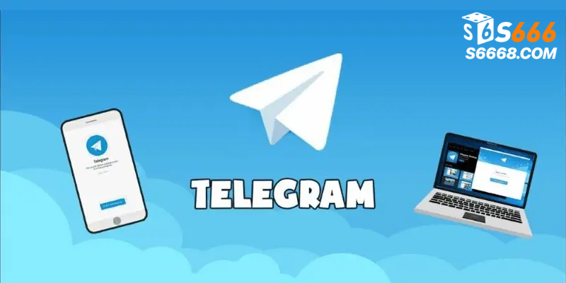 Người chơi có thể liên hệ S666 qua telegram